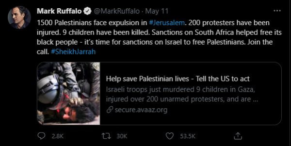 Sederet Selebritas Dunia yang Mengutuk Kezaliman Israel terhadap Palestina