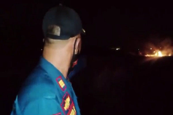 Gempar! Ledakan Petasan di Malam Takbiran Sebabkan Kebakaran Ribuan Meter Lahan di Cilegon Banten