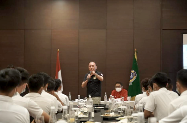Ketua Umum PSSI Pimpin Pelepasan Timnas Indonesia ke Dubai