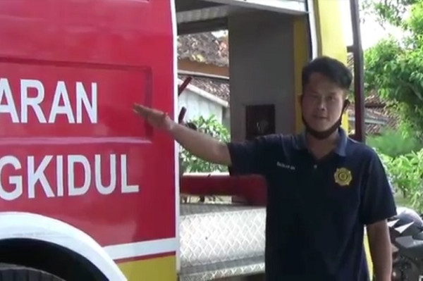 Berhonor Rp80 Ribu/Hari, THL Damkar Gunungkidul Harus Ganti Spion Mobil Rp500 Ribu