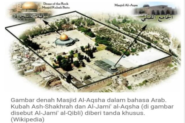 Masjid Kubah Emas Sering Dikira Masjid Al-Aqsha