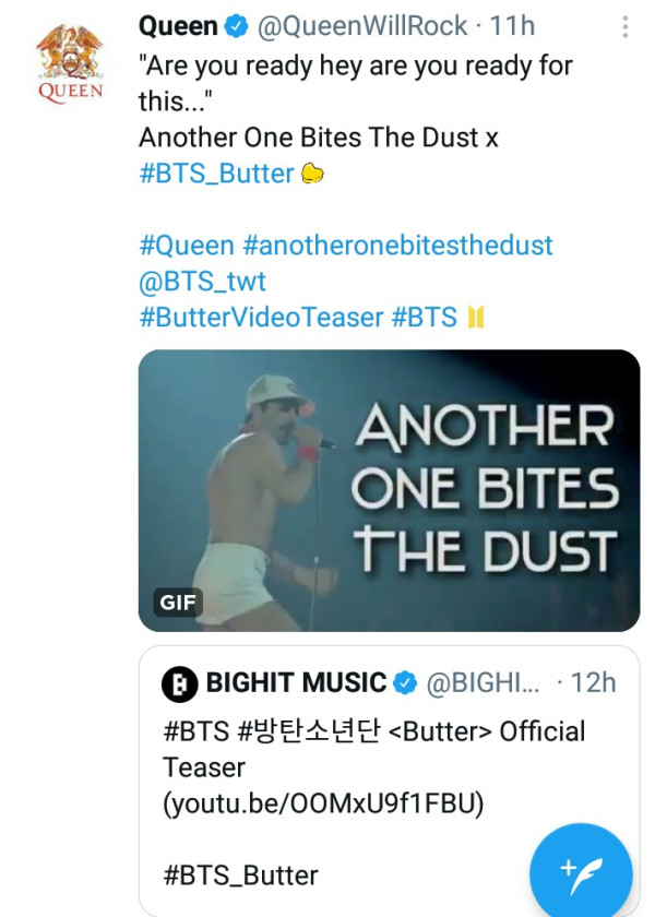 Queen Beri Dukungan ke BTS 'Butter', Tonton 5 'Interaksi' yang Pernah Terjadi Antarkeduanya