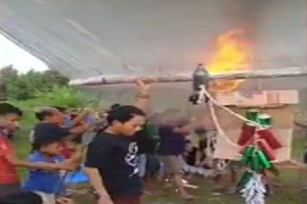 Terbangkan Balon Udara Berisi Petasan, 17 Warga Madiun Diringkus Polisi