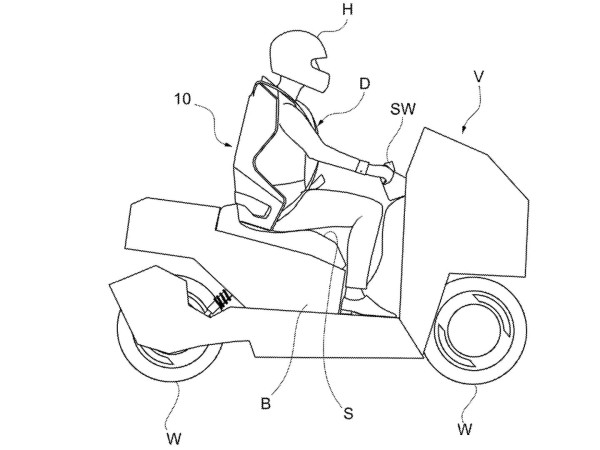 Kontroversial, Italdesign Ajukan Paten Teknologi Sabuk Pengaman buat Motor