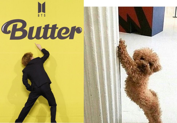 Potret Rambut Keriting V BTS yang Jadi Meme di Media Sosial