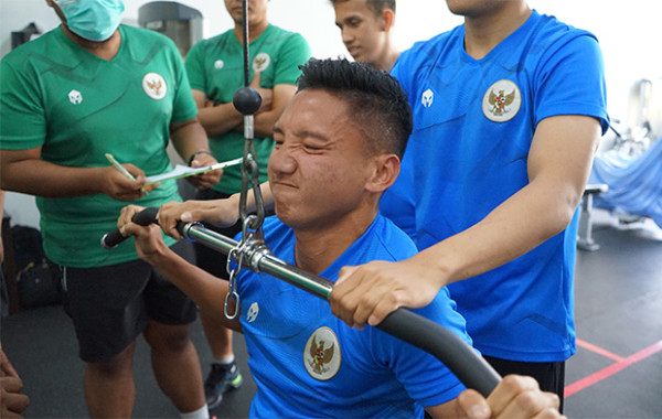 Kerja Keras, Fisik Pemain Timnas Indonesia Digenjot