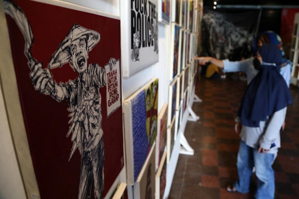 Menggugat Reformasi, Perupa Yayak Yatmaka: Gambar Adalah Senjata Rakyat Merdeka