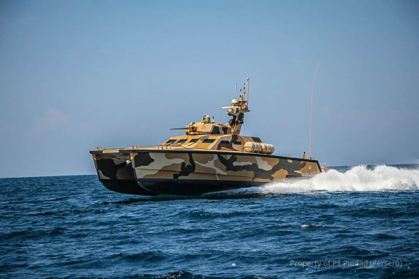 Sangar, Ini Tank Boat Antasena dengan Kanon dan Senapan Mesin Usai Sukses Uji Senjata