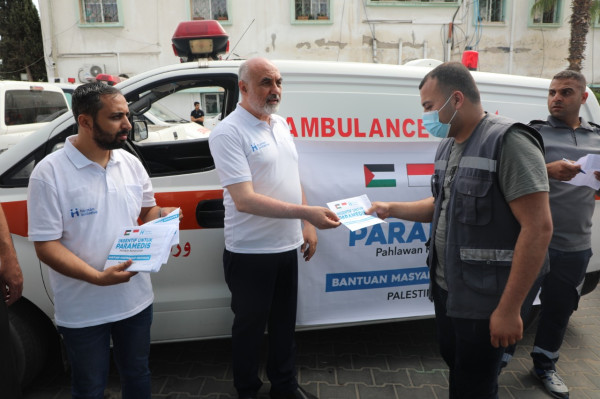 Human Initiative Salurkan Bantuan Kemanusiaan untuk Warga Jalur Gaza Palestina