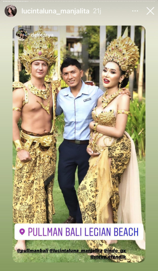 Lucinta Luna Pemotretan Maternity, Netizen: Kayak Perut Palsu