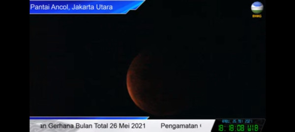 Kejadian Langka, Ini Beda Penampakan Gerhana Bulan Total di Berbagai Wilayah di Indonesia