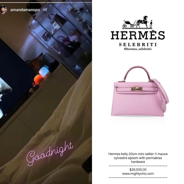 Duh, Tas Hermes Amanda Manopo Seharga Rp384 Juta Nyempil