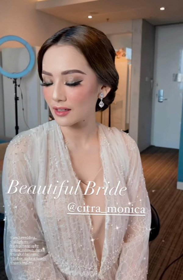 Citra Monica Tampil Manglingi di Akad Nikah, Cantik Banget
