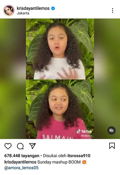 Pecah! Amora Putri Krisdayanti Unjuk Suara Merdu lewat Lagu Dua Lipa dan Britney Spears