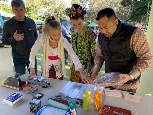 Festival Indonesia Pertama di Scotts Head Australia Mempesona Warga Lokal
