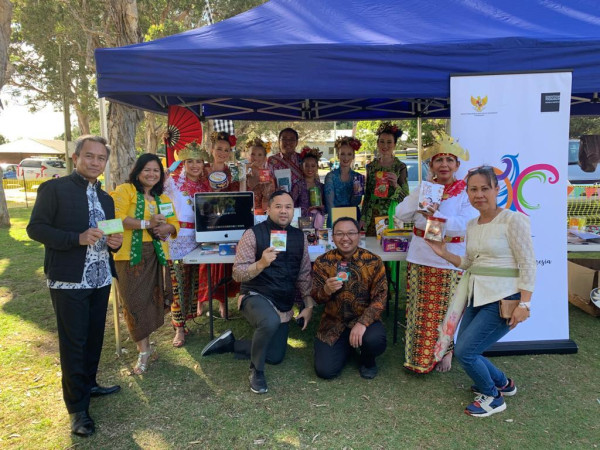 Festival Indonesia Pertama di Scotts Head Australia Mempesona Warga Lokal