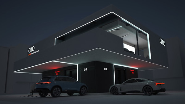 Audi Bangun Lounge Mewah untuk Atasi Waktu Tunggu Isi Baterai Mobil Listrik