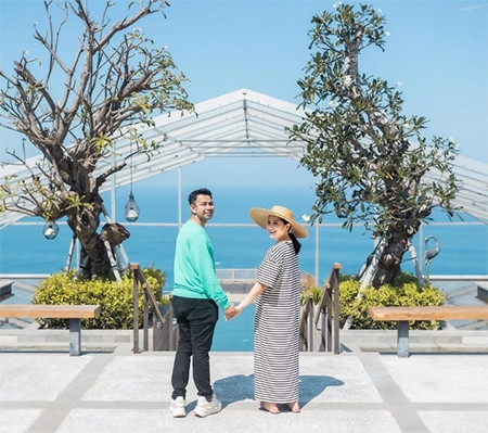 Potret Babymoon Nagita Slavina di Bali, Kulineran hingga Jalan-Jalan Naik Helikopter