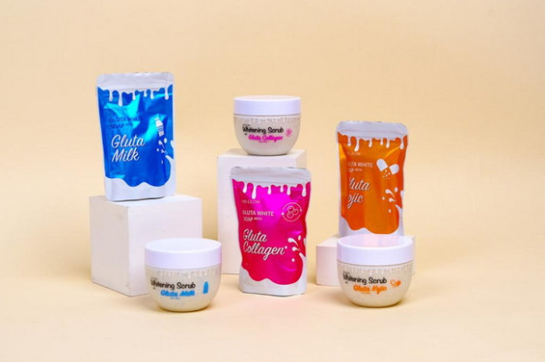 MS Glow Hadirkan Whitening Scrub dan Gluta White Soap