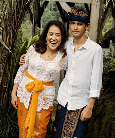 Potret Ganteng Frederik Kiran, Cucu Laki-Laki Dewi Soekarno