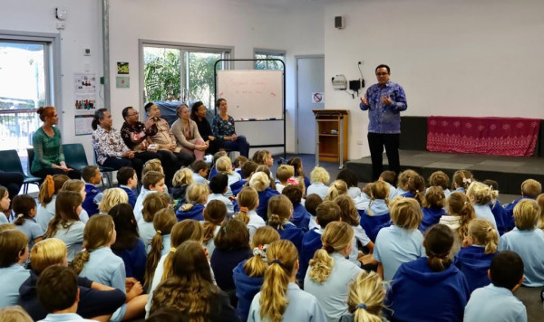KBRI Canberra Perkuat Diplomasi Bahasa dan Budaya Indonesia di Sekolah-Sekolah Australia