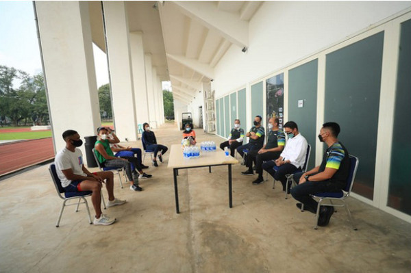 CdM Janji Tindaklanjuti Kendala Lapangan Latihan Atletik, Zohri: Terima Kasih