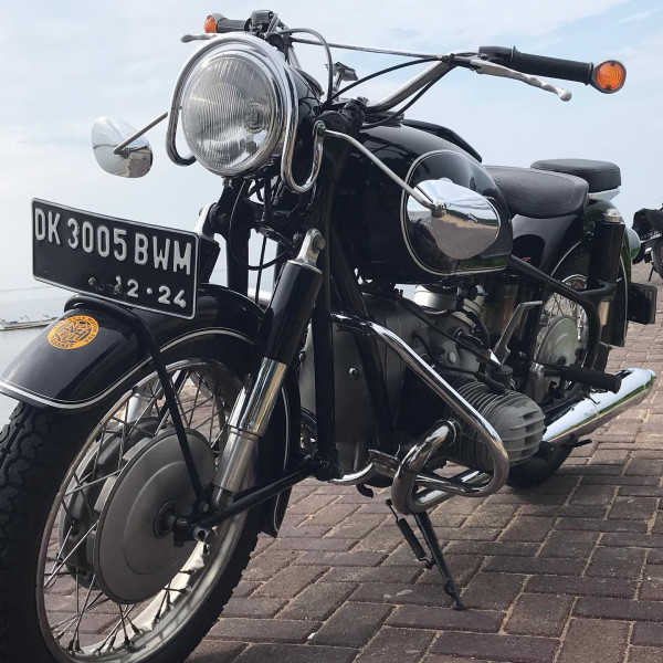 Mengejutkan, Motor BMW Klasik yang Dikendarai Ridwan Kamil dan AHY Dibeli dari Tukang Cukur