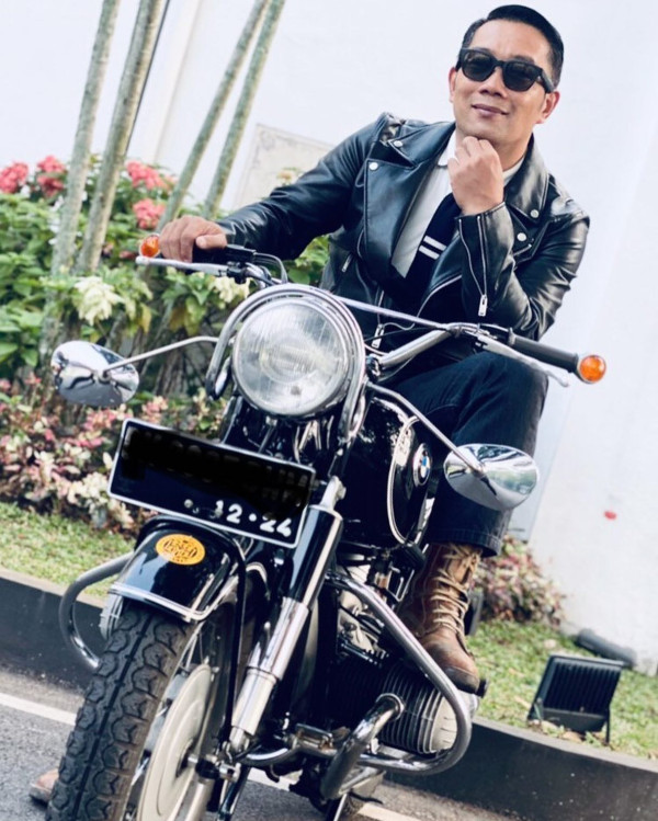 Mengejutkan, Motor BMW Klasik yang Dikendarai Ridwan Kamil dan AHY Dibeli dari Tukang Cukur