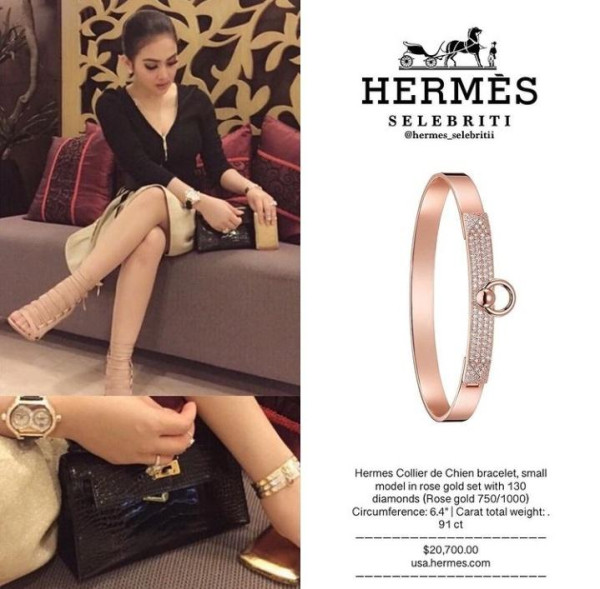 Gelang Hermes Ratusan Juta Rupiah yang Digemari Selebritas Indonesia