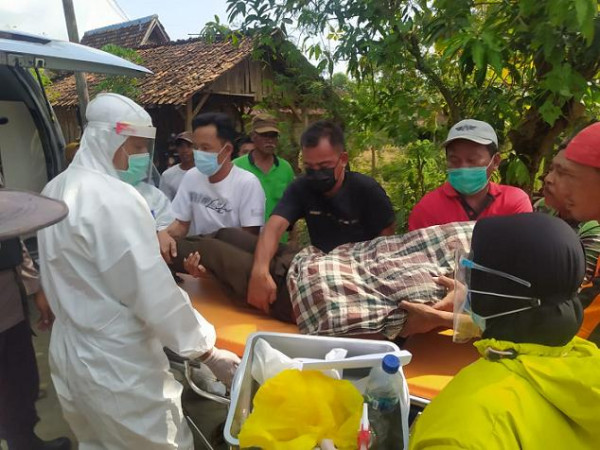 Rembang Gempar, Penjual Bubur Keliling Mendadak Tewas di Jalan