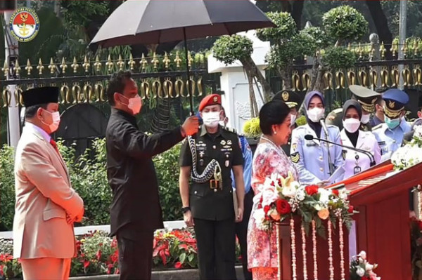 Momen Keakraban Megawati dan Prabowo saat Resmikan Patung Bung Karno