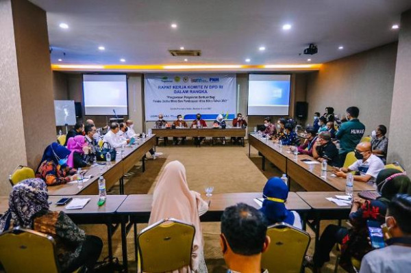 Komite IV DPD RI Dorong Stakeholder di Kota Baubau Berkontribusi dalam Pemberdayaan Ultra Mikro