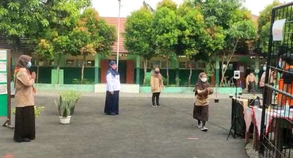 Buka Pembelajaran Tatap Muka, SDN Jati 01 Pulogadung Terapkan Prokes Ketat