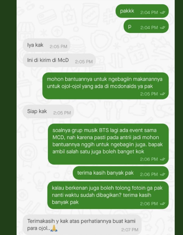 Cerita-Cerita Kocak dan Haru BTS Meal, dari Mengaku Jungkook sampai Kado Beras