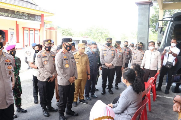 Percepat Vaksinasi COVID-19, Kapolda Kepri Pantau Langsung Pelaksanaan