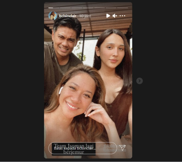 Bunga Citra Lestari Isolasi Mandiri Bersama Dena Rachman
