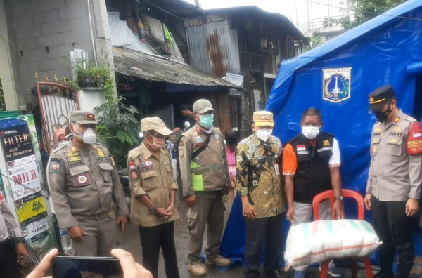 Warga Korban Kebakaran di Pademangan Sudah Dapat Bantuan, Waspadai Klaster Baru Covid-19
