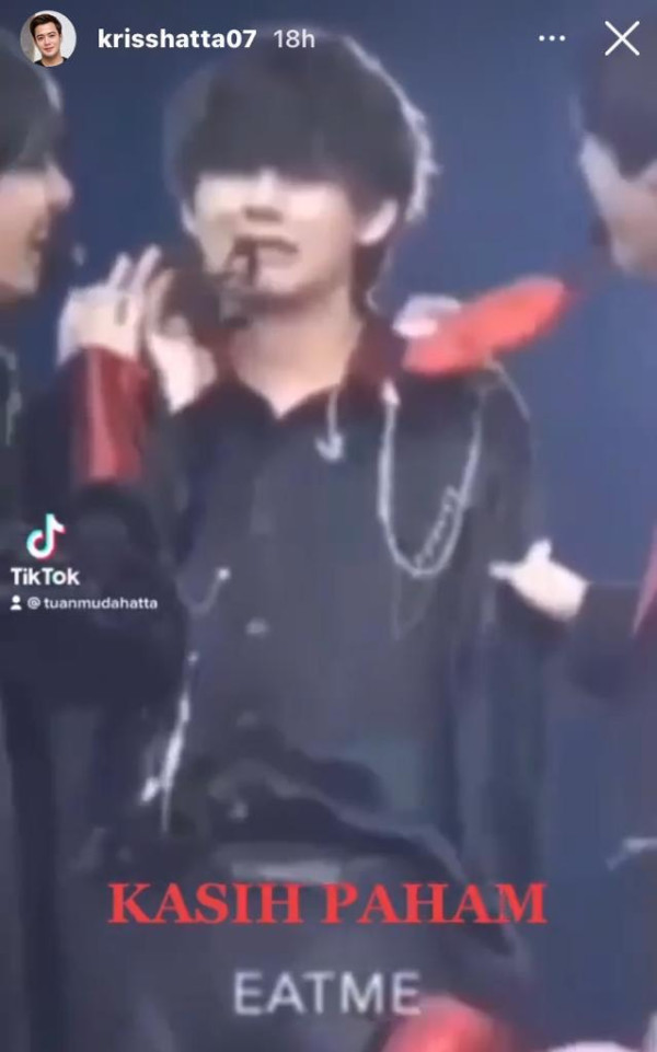 Kriss Hatta Dihujat ARMY Usai Hina V BTS Cengeng dan Tidak Macho