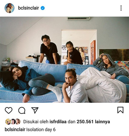 6 Hari Isolasi akibat Terpapar COVID-19, Bunga Citra Lestari Alami Kelelahan Mental