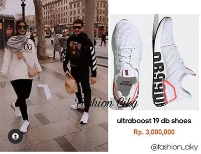 Intip Koleksi Sneakers Putih Rezky Aditya, yang Dituduh Punya Anak dari Perempuan Lain
