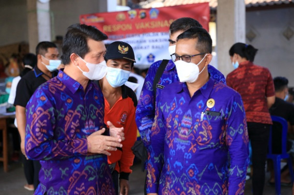 Pemkab Klungkung Percepat Penyelesaian Vaksinasi Covid-19