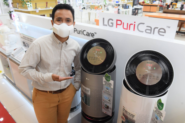 LG PuriCare 360 Air Purifier Bisa Bersihkan Udara di Ruangan 100 Meter Persegi