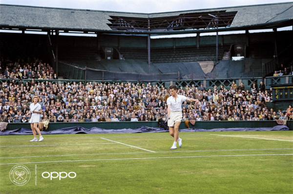 Ubah Foto Monokrom, Oppo Ramaikan Turnamen Wimbledon