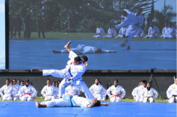 Kodam XVIII/Kasuari Resmikan Pengurus Affiliasi Pusat INKAI