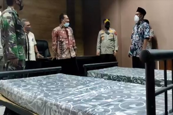 Amukan COVID-19 Menggila, Gedung Baru DPRD Pemalang Disulap Jadi Tempat Isolasi
