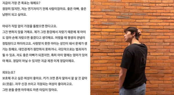 Pernyataan Lama Park Seo-Joon tentang Istri Idaman Memicu Kontroversi