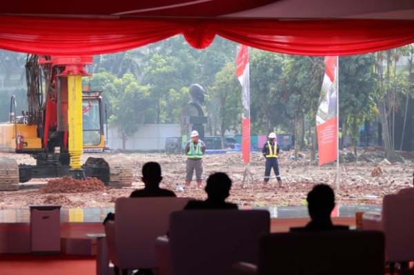 Pascakebakaran, Jaksa Agung Resmikan Dimulainya Pembangunan Gedung Kejagung
