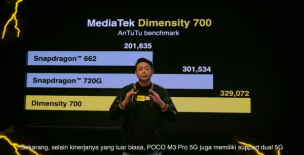 Ternyata Ini Alasan POCO M3 Pro 5G Gunakan MediaTek Dimensity 700