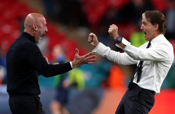 Kisah Persahabatan 40 Tahun Roberto Mancini dan Gianluca Vialli
