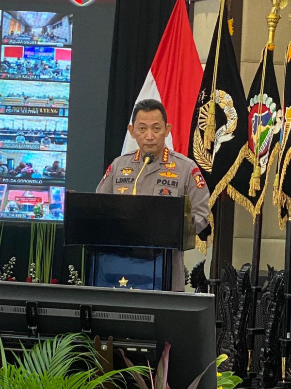Kapolri Ungkap Capaian Kinerja Polri di Hari Bhayangkara ke-75